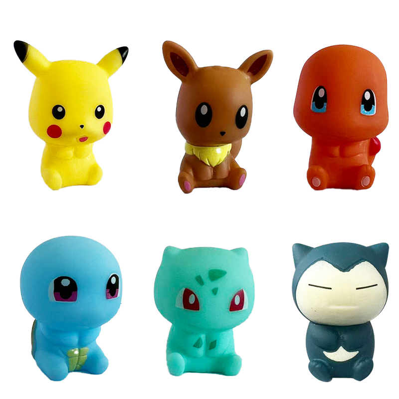 Baby Products Japan - Jouets de bain Pokemon, 6 pièces,